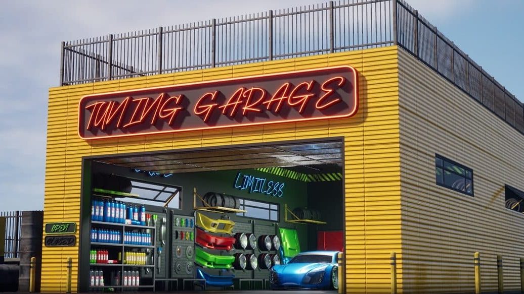 along tuned garage