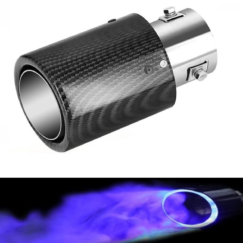 blue light exhaust auto service 1