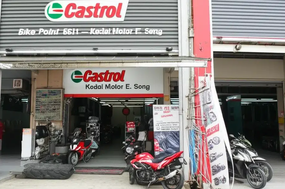 castrol bike point sin lian seng motor enterprise pekan lumut perak