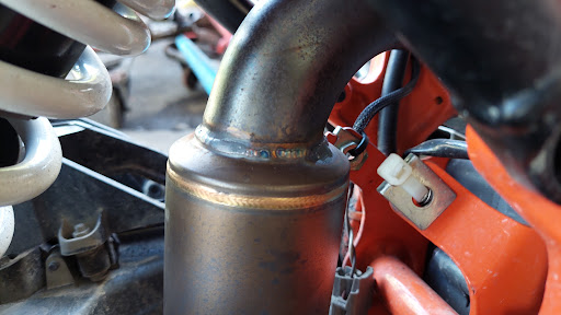 Penampang Exhaust Pipe & Service Centre