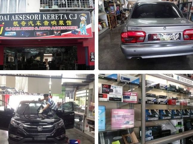 kedai aksesori kereta c j car accessories
