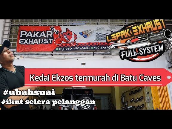 kedai ekzos terbaik di kulim untuk servis dan modifikasi