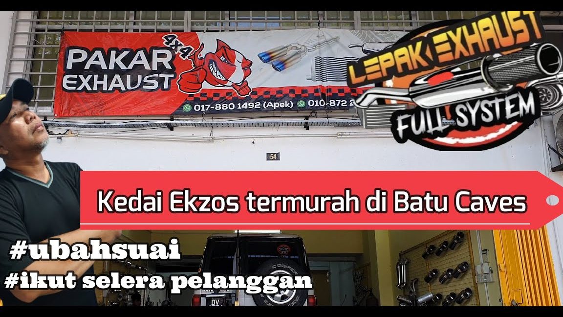 kedai ekzos terbaik di segamat untuk servis dan alat ganti berkualiti