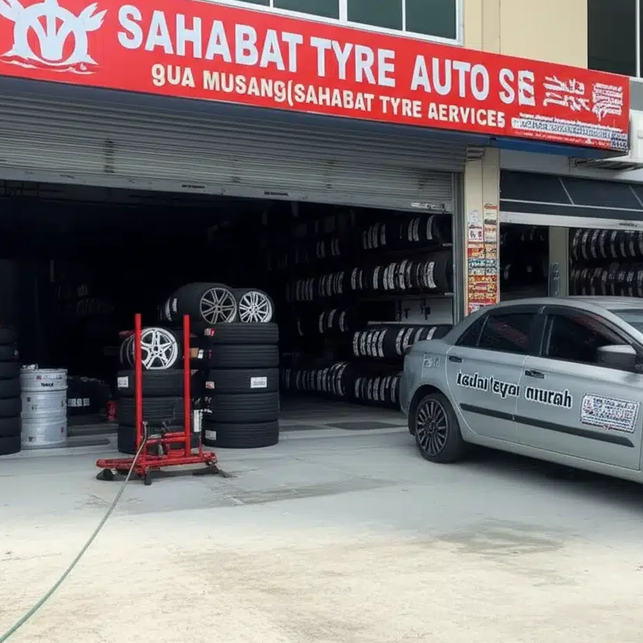 kedai tayar murah gua musangsahabat tyre auto services