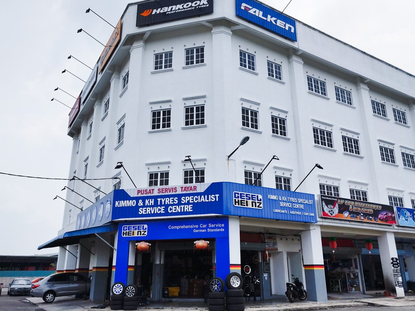 kime x pusat servis kenderaan