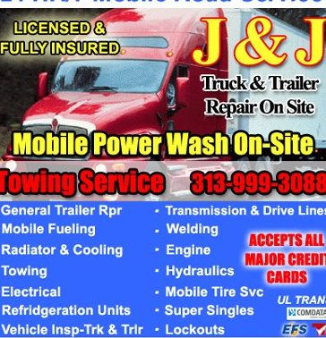 lstj repair truck trailer