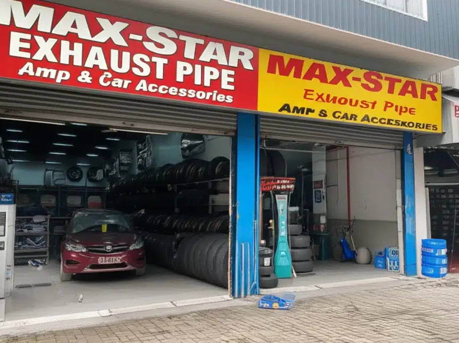 max star exhaust pipe car accessories