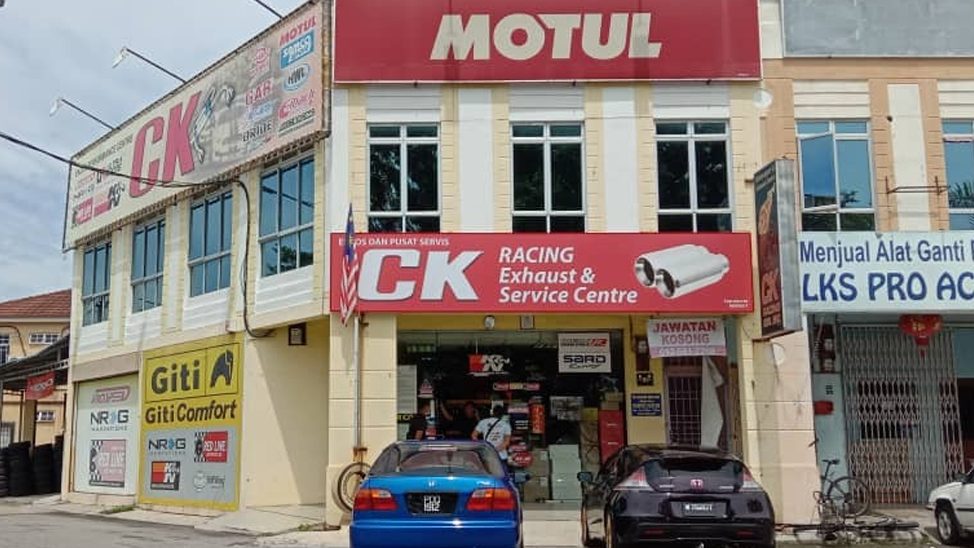 perniagaan ekzos kereta ck