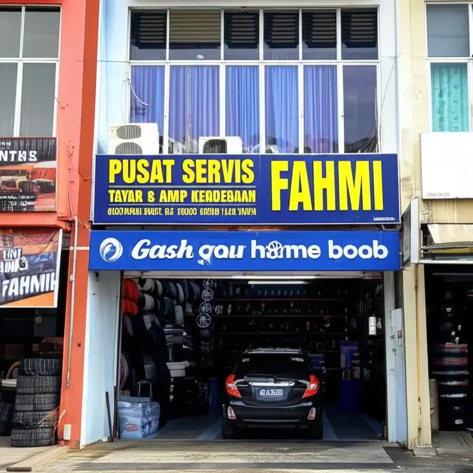 pusat servis tayar kenderaan mohamad fahmi