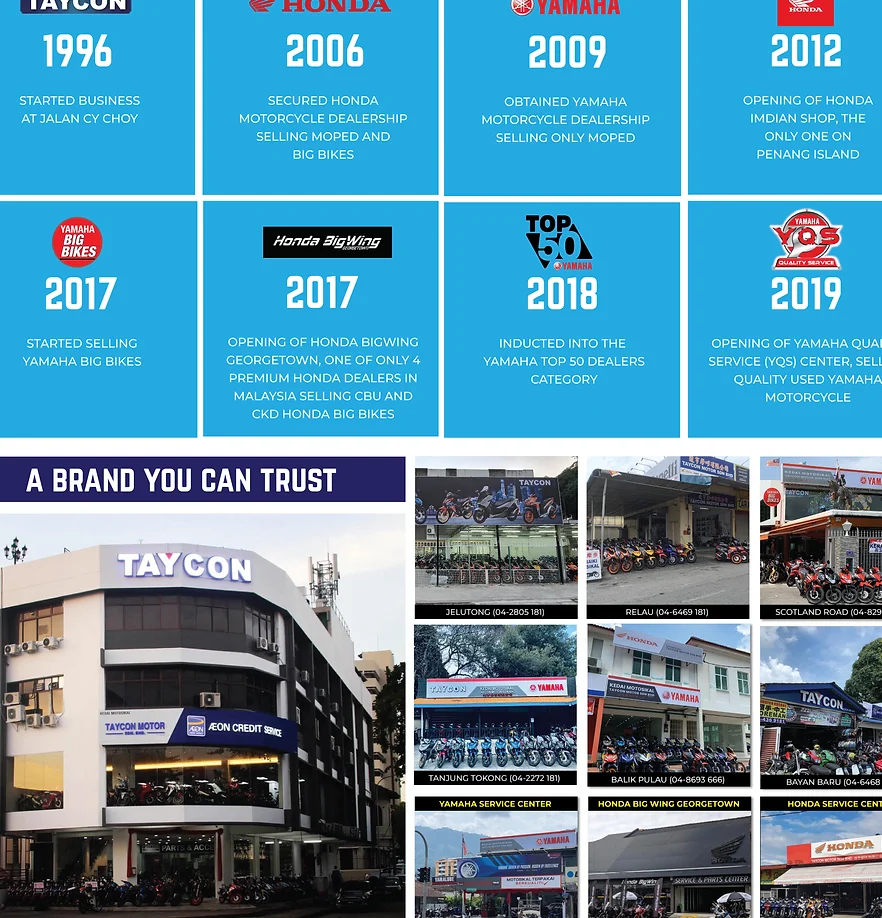 taycon motor tanjung tokong