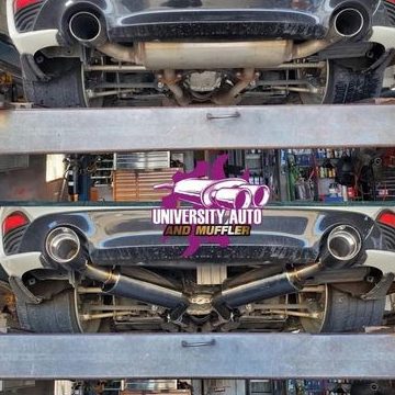 uni exhaust pipe auto service